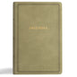 KJV Large Print Personal Size Reference Bible, Sage Suedesoft Leathertouch - Imitation Leather