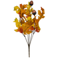 13-Inch Autumn Oak Leaf Bush