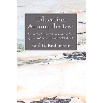 Education Among the Jews - Paperback