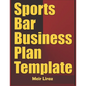Sports Bar Business Plan Template - Paperback