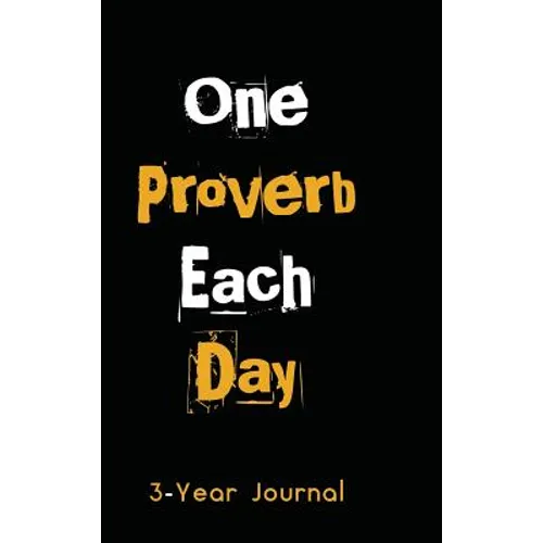 One Proverb Each Day Journal - Hardcover