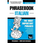 English-Italian phrasebook and 3000-word topical vocabulary - Paperback